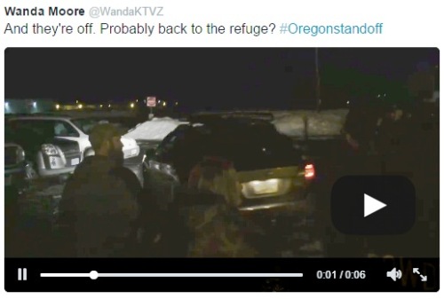 KTVZ video clip of Oregon 2016 standoff militants in Ham radio vehicle