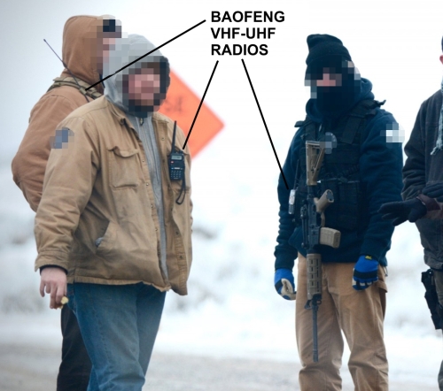Militia at 2016 Oregon standoff show of force with Baofeng radios