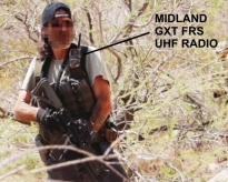 Nevada 2014 standoff militant sniper uses Midland GXT FRS radio on FRS channel 3